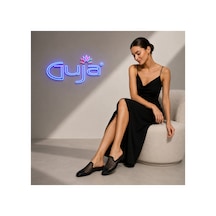 Guja 26y467-7 Hasır Görünümlü Taşlı Terlik Siyah - 879412437 Siyah
