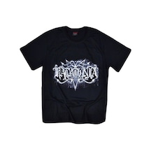 Katatonia Baskılı Unisex %100 Pamuk Siyah T-shirt SIYAH
