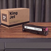 Kingjet Canon Uyumlu Crg-046h Kırmızı Yüksek Kapasiteli Tekli Çipli Muadil Toner Mf732cdw