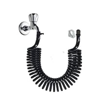 Plasyay Spiral Wc Banyo Balkon Yıkama Siyah İnci 1.5 Metre