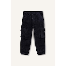 Defacto Erkek Çocuk Kargo Cepli Jogger Kadife Pantolon C9059a824wnar210 Antrasit