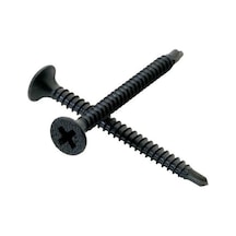 Meridyen Matkap Uçlu Alçıpan Vidası 3.5X45 MM Siyah 500 Adet