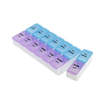 Suntek Magideal 14 Yuvaları 7 Gün Hap Saklama Kutusu Haftalık Tıp