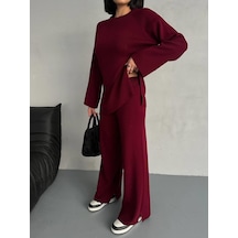 Triko Alt Üst Takım Bordo Renk-478 Bordo