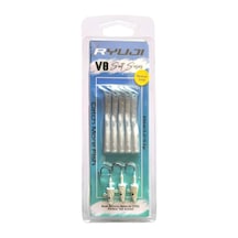 Ryuji V8 8cm 5.5gr Silikon Yem Set 3+5 Pearl Glow