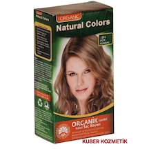 Natural Colors 8n Açık Kumral Organik İçerikli Amonyaksız Kalıcı Saç Boyası