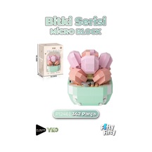 Panlos Micro Block Bitki Serisi 1246 Çiçek Buketi 342 Parça Oyuncak Yapım Seti Ffp-1246
