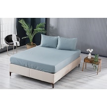 Doqu Home Colourful Fitted Çarşaf Tek Kişilik - Yeşil