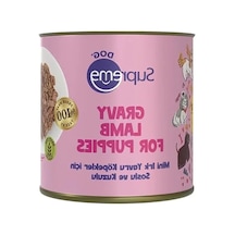 Mini Irk Yavru Köpek Konserve Maması, Tavuk & Kuzu Etli, Yüksek Proteinli Soslu Islak Mama 200 Gr