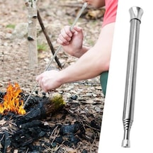 Teleskopik Ateş Başlatıcı Outdoor Üfleme Borusu 63 Cm 5570 Sarı