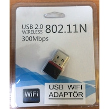 USB WIFI ADAPTÖR TAK ÇALIŞTIR 300MBPS