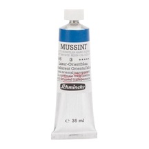Schmincke Mussini Artist Yağlı Boya 35 ML Seri 3 496 Translucent Oriental Blue