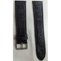 Siyah Kroko Deri Saat Kordonu Kayışı 18 Mm (339163446)