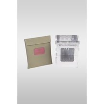 Kamp Portatif Krom Ateş Kutusu