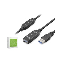 Hadron Hdx7562 Usb 3.0 Active Repeater Uzatma Kablosu 10 M Siyah