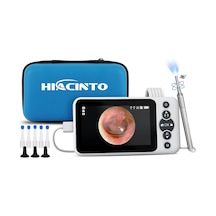 Hiacinto Kulak Kiri Temizleme Aleti, 4,5 Inc Ips Ekranlı, 3.2mm - Kameralı