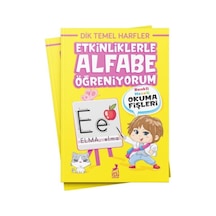 Etkinliklerle Alfabe Öğreniyorum - Yqbx-772321