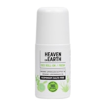 Heaven on Earth  Vegan Organik Aluminyum Tuzları İçermeyen Deo Roll-On Fresh 50 ML