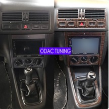 Vw Bora Full Set Torpido, Konsol, Trim, Göğüs Kaplama Koyu Meşe