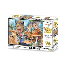 Prime 3d - Dinozor Selfie 100 Parça Puzzle 10602
