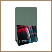 Bezos Apple Uyumlu iPad Mini 3 Kılıf Tablet Smart Kılıf - Yeşil 22
