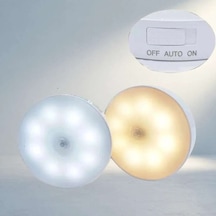 Sensörlü Gece Led Lambası 1 Watt Şarjlı İç Mekan Kullanımı Diğer