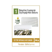%100 Doğal Spa Serisi Zeytin Yaprağı Ve Zeytinyağı Katı Sabun El Saf Sabun - Zeytinyağı
