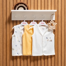 Tiffany Baby Tractor Theme 3'lü Yelek 49005 Ekru