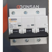 Günsan Valta 3x100a C Tipi 10ka K Otomat 1os3c3100-100