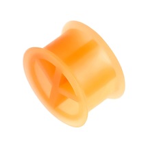 Tdgr00823 Barış Figürlü Yumuşak Tünel Piercing K4 Çok Renkli