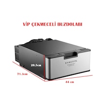 Evacool Eva D23 Premium Çekmeceli Vip Koltuk Altı Buzdolabı 12/24