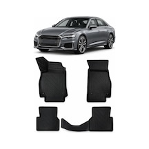 Audi A6 2022 Karbon Desenli Premium 3d Havuzlu Oto Paspas