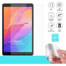 Microsonic Huawei Uyumlu MatePad T8 8`` Matte Nano Glass Cam Ekran Koruyucu
