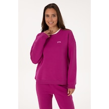 U.s. Polo Assn. Kadın Fuşya Sweatshirt 50313586-vr023 Fusya