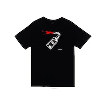Stoned&Fame Onyx, Rap, Hiphop Unisex Baskılı %100 Pamuk Siyah T-shirt SIYAH