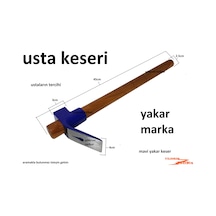 Yakar Usta Keseri Mavi Saplı Keser Kalıpçı Keseri Yakar Marka