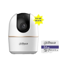 H4a 4 Mp İç Mekan 360 Wi-fi Gece Görüşlü Akillı Güvenlik Kamerası 64 Gb