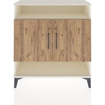 Arges Şifonyer 3 Raflı 2 Kapaklı 88x30x96 Aytaşı-çam Aytaşı