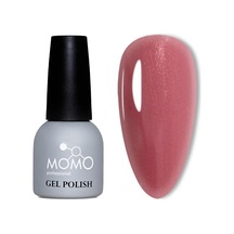 Momo Professional Kalıcı Oje S018 Simli Gül Kurusu 14 Ml