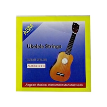 Asm Aegean Ukulele Teli Takım Şeffaf Standart