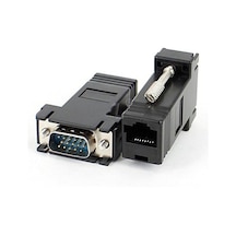 5059 Rj45 Vga Ekleme Ek 30 Metre Uzatıcı Cat5/6 Monitör Extender 2 Adet