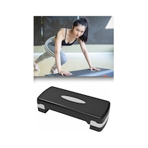 Dayanıklı Iki Kademeli Ev Için Uygun Ayarlanabilir Fitness Step Tahtası Karışık Tek Ebat