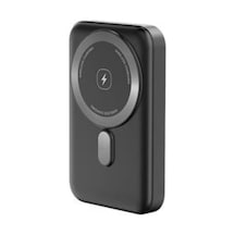 Snapron Snp-3004 1000mah Pd 22.5 Waat 15w Wireless Magsafe Power Bank Siyah