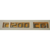 Mercedes Uyumlu Yazı C 200cgı Krom