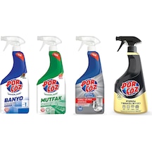 Porçöz Banyo-mutfak-fırın-kireç Çözücü 750 Ml 4 Lü Set 4'lü Set