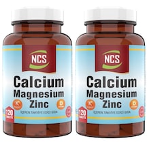 Ncs Calcium Magnesium Çinko D&K Kalsiyum 2 X120 Tablet