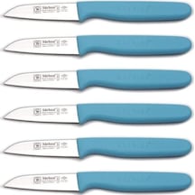 Sürbisa 6 Adet Turkuaz 61007 Meyve Bıçagı Boy 7.5 cm
