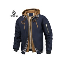 İlkbahar, Sonbahar Ve Kış İçin Erkek Ceketleri, Suni İki Parçalı Ceketler Mavi