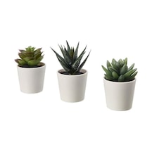 Ikea Fejka 3 Adet 6 Cm Saksılı Kaktüs Seti Yapay Çiçek Bitki