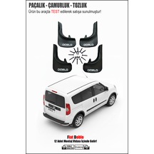 Doblo Paçalık Çamurluk Tozluk 4 Lü Set Ve 12 Adet Vida